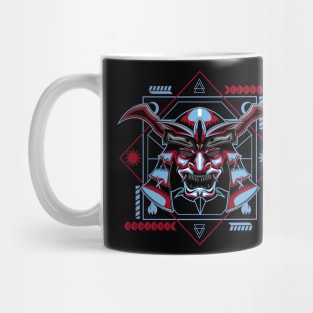 samurai head japan Mug